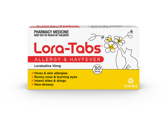 Lora-Tabs 10mg Tablets (Loratadine)